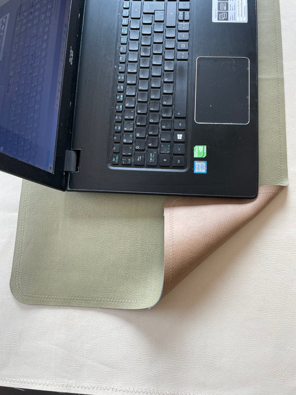 DESK MAT | 16"X30" | HUNTER + TAN