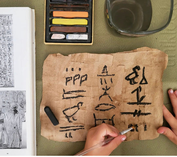 DESK MAT | 16"X30" | HUNTER + TAN