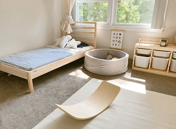 Maxi mat | 54"x54" | Blanc + Blush