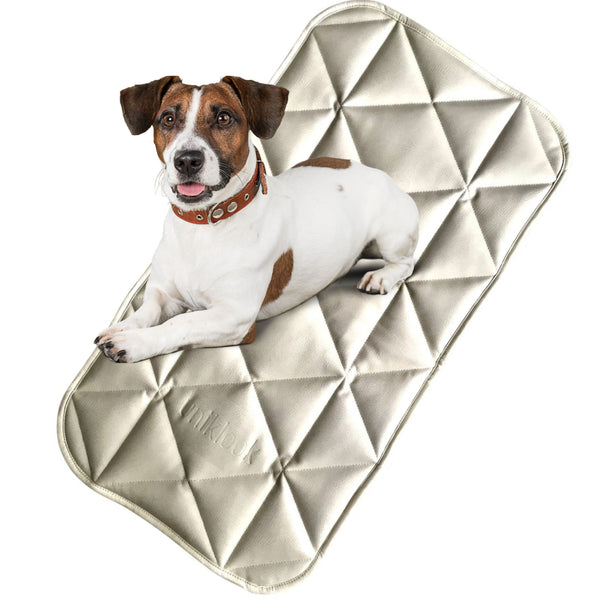 TRAVEL DOG BED | 16"x30" | Cream