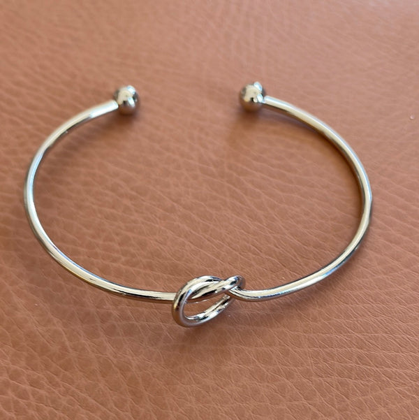 Silver _ Gold | Knot love | kids bangle
