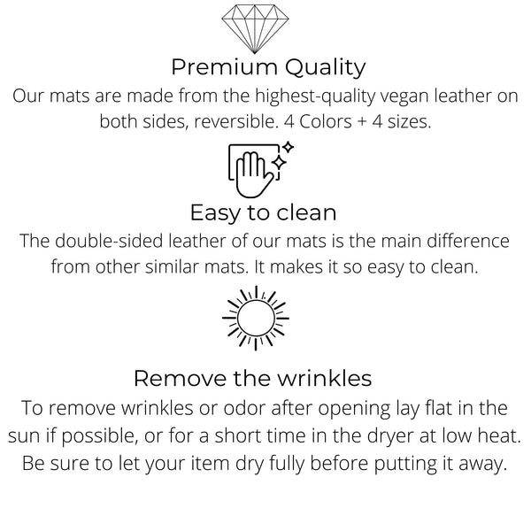 DESK MAT | 16"X30" | HUNTER + TAN