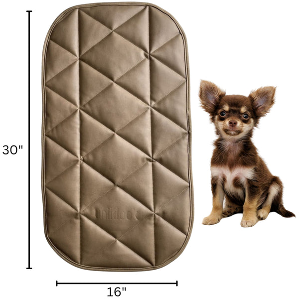 TRAVEL DOG BED | 16"x30" | Tan