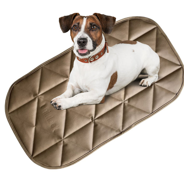TRAVEL DOG BED | 16"x30" | Tan