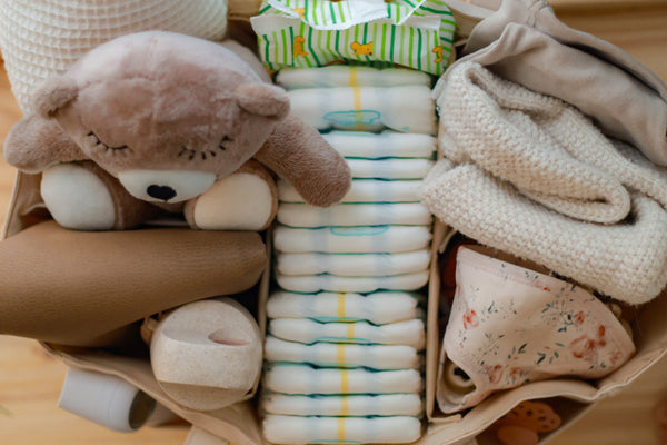 Vegan Leather | Caddy Diaper Bag | Cream