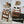 Charger l'image dans la galerie, Tapis anti-éclaboussures en cuir végétalien double face Noir + Blanc | tapis de jeu