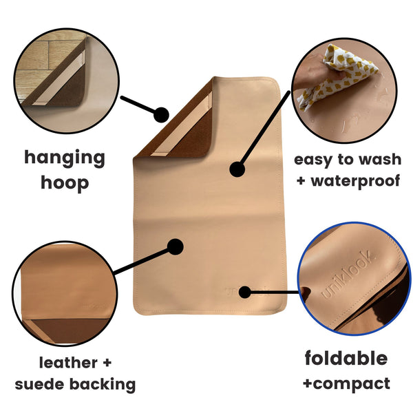 Leather | 16"x30" | Blush