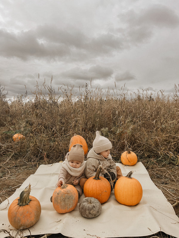 Maxi mat | 54"x54" | Blanc + Blush