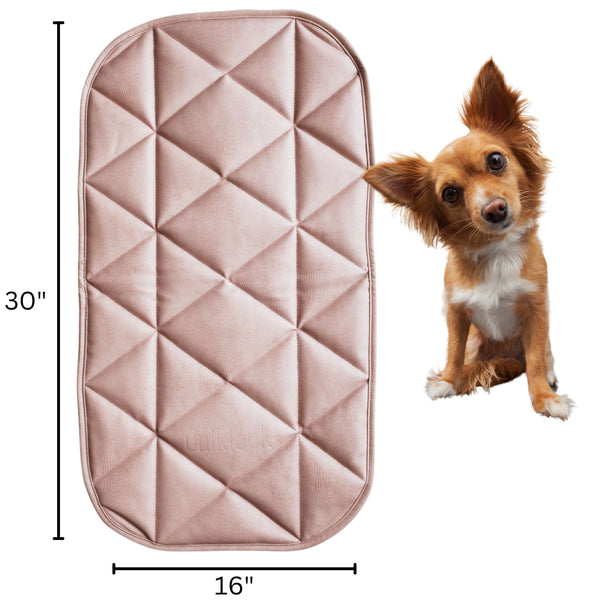 TRAVEL DOG BED | 16"x30" | pink
