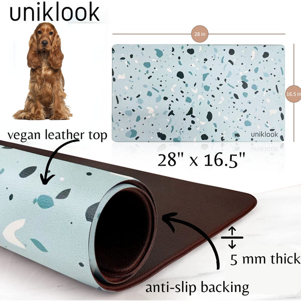 PET FOOD PLACEMAT | TERRAZZO BLUE