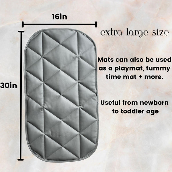 QUILTED MAT | 16"X30" | CLOUD