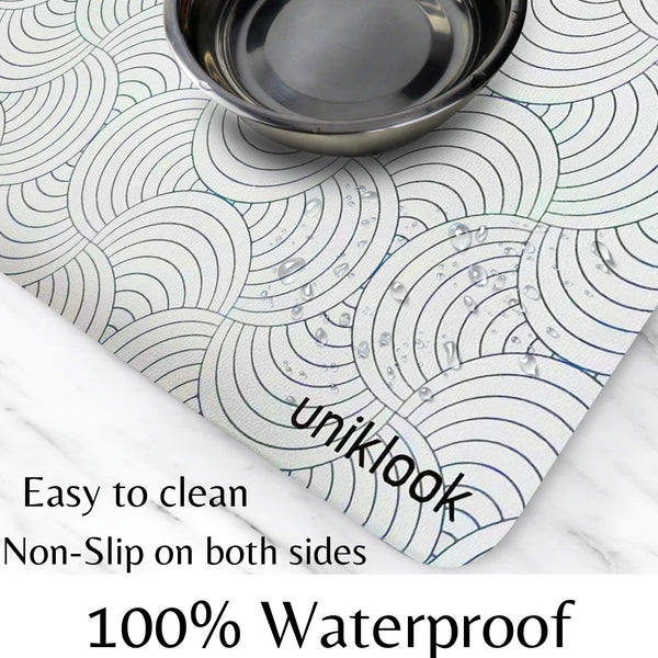 100% waterproof pet food mat