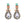 Load image into Gallery viewer, Colorful Crystal Earrings