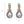 Load image into Gallery viewer, Colorful Crystal Earrings
