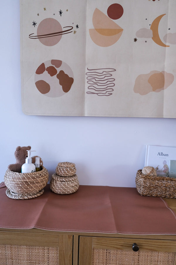 Mini | 14"x22"| Ivory + Terra