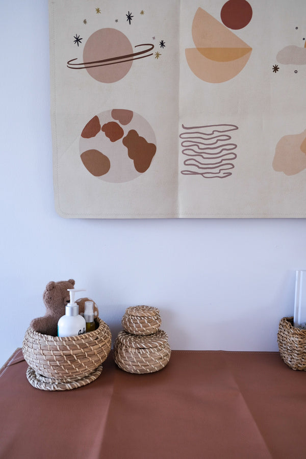 Mini | 14"x22"| Ivory + Terra