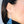 Load image into Gallery viewer, Blue + Black Feather Gold Drop Earrings