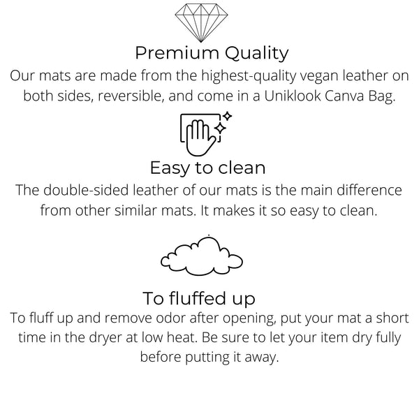 QUILTED MAT | 16"X30" | CLOUD