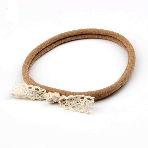 4 bandeaux élastiques de tête pour bébés