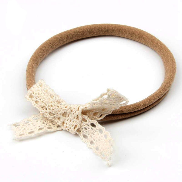 4 bandeaux élastiques de tête pour bébés