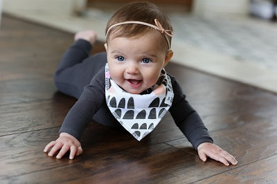 4 bandeaux élastiques de tête pour bébés