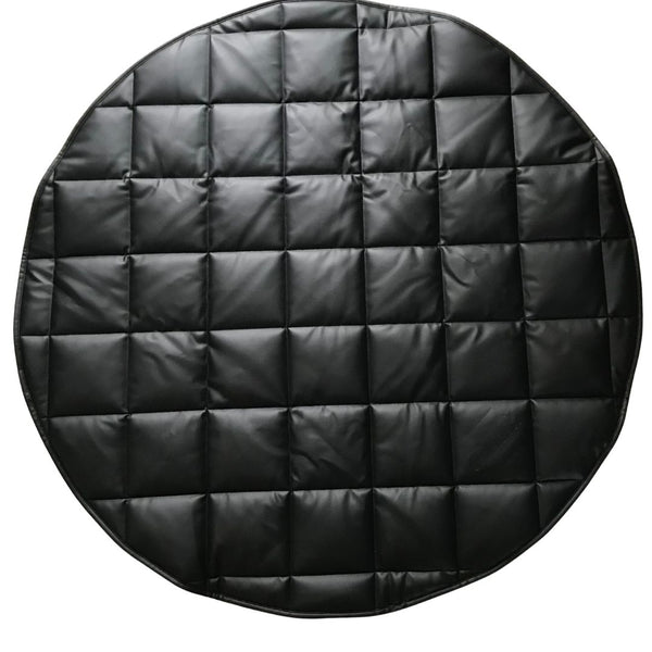 TRAVEL DOG BED | 47" | BLack +Cream