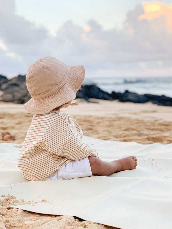 Maxi mat | 54"x54" | Blanc + Blush