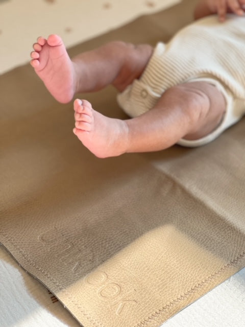 PETIT MAT | 16"X30" | TAN + CLOUD