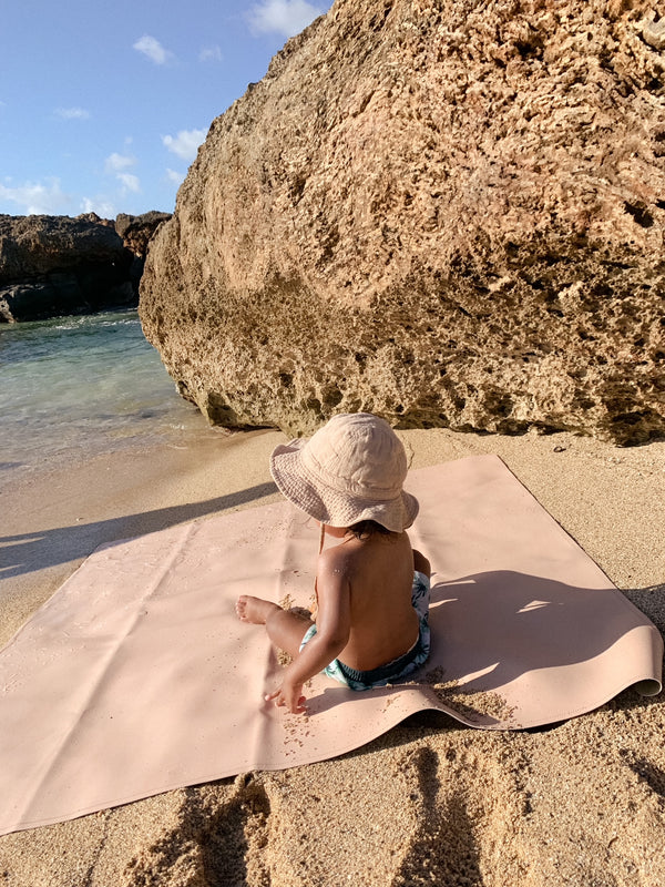 Maxi mat | 54"x54" | Blanc + Blush