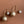 Load image into Gallery viewer, Boho Gold hoops pearl drop end earrings