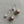Load image into Gallery viewer, Boho Gold hoops pearl drop end earrings