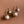 Load image into Gallery viewer, Boho Gold hoops pearl drop end earrings
