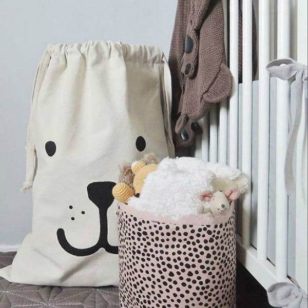 Sac de rangement en toile
