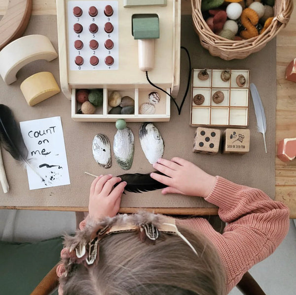 Mini | 14"x22"| Ivory + Terra