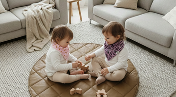 Vegan Leather Quilted Mat — Between a Play Mat and a Blanket