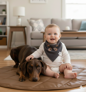 Vegan Leather Dog Travel Bed — Between a Bed and a Blanket