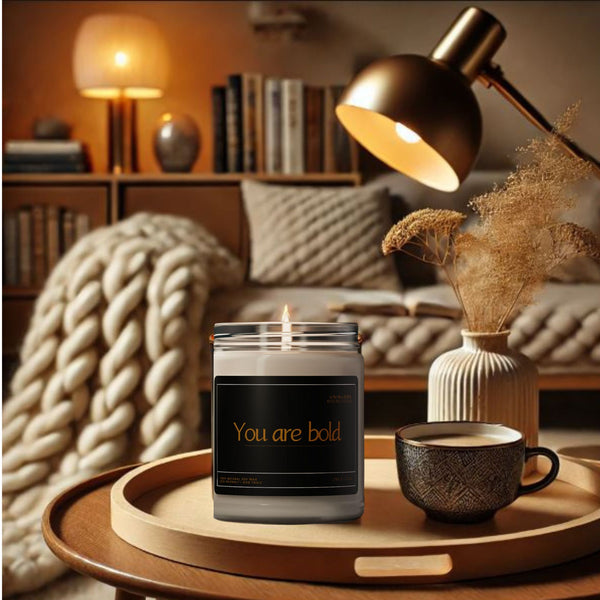 You are bold | Soy Candle | 9 Oz