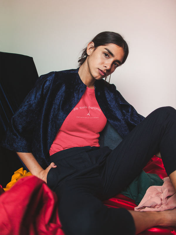 '' Je suis Française, c'est sure que je suis chiante''  French Girl Tee
