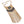 Load image into Gallery viewer, Gold fringe necklace with beaded center on a light gray background
