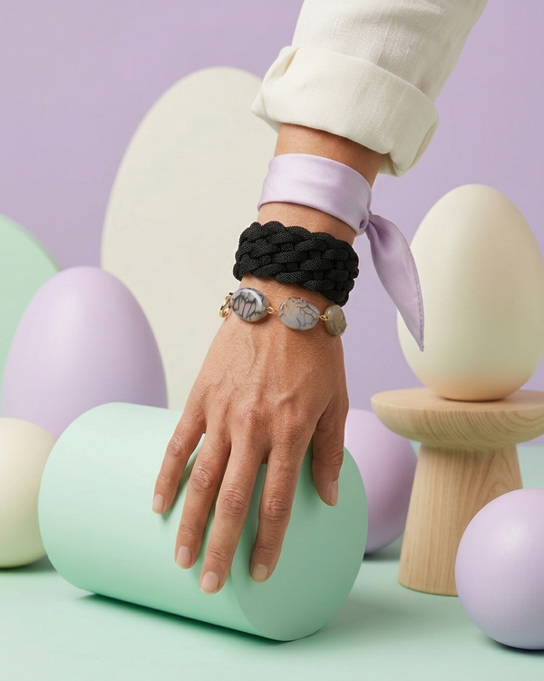 MESH | BLACK | BRACELET