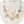 Charger l'image dans la galerie, A statement necklace and matching drop earrings displayed on a white mannequin bust. The necklace features large circular shell-like discs, clear faceted beads, and silver-tone beaded strands.
