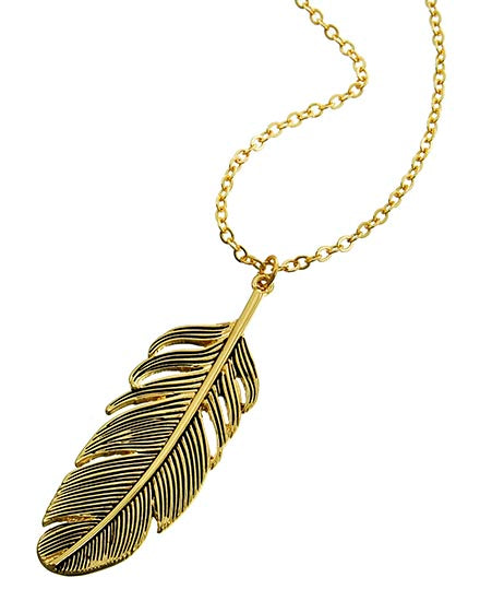 Leaf pendant necklace