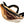 Charger l'image dans la galerie, Gold metallic fanny pack with a black zipper on a white background
