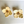 Load image into Gallery viewer, Beige bloom stud earrings
