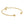 Charger l'image dans la galerie, Gold bangle with a small ball on a white background

