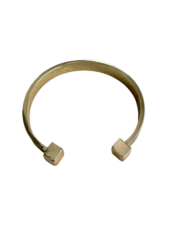 Cube Cuff Bracelet — Chunky Statement Jewelry
