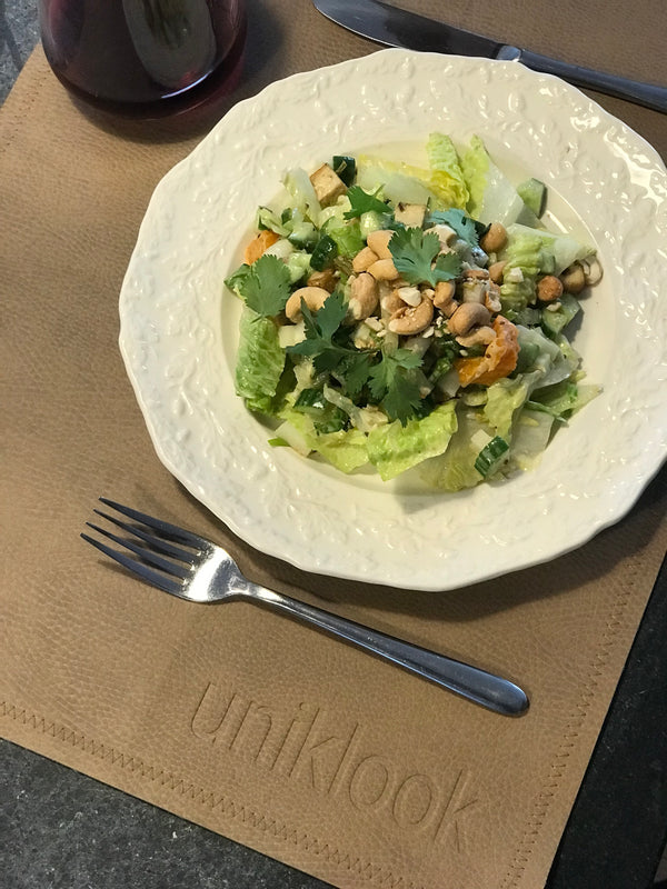 DESK MAT | 16"X30" | TAN + CLOUD