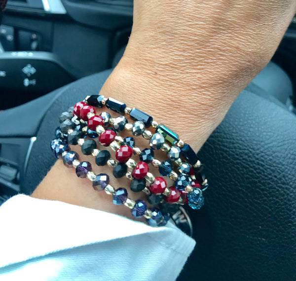 Black Multi Layers Bracelet