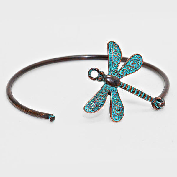 Patina Dragonfly Bracelet