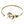 Load image into Gallery viewer, Gold horse-shaped bangle on a white background
